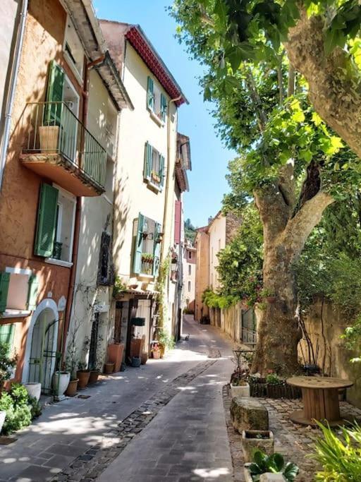 Cosy Provencal Apartment Belgentier Luaran gambar